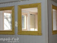 окна поста охраны кпп-106