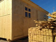 бытовки деревянные строительные
