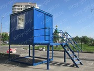 пост охраны для охраны на подиуме в москве