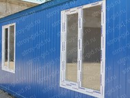 окна для блок-контейнеров пвх
