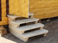 деревянные ступеньки для бани